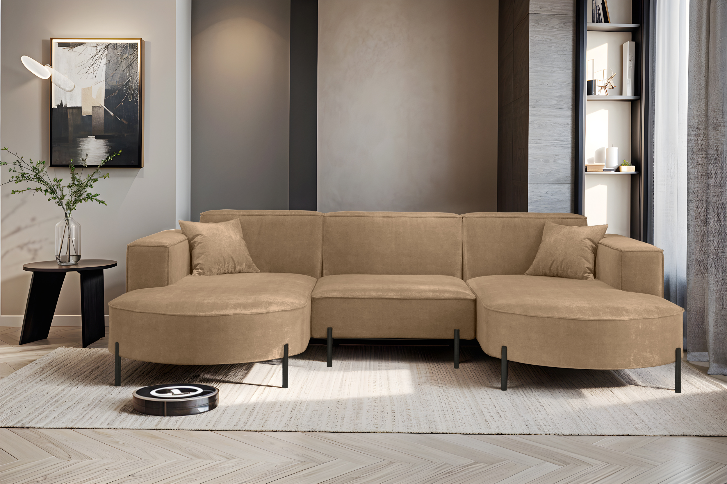 Parma U Hills Ecksofa U-Form